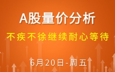 【解密量价涨跌】缩量回测 先蹲后跳 不急 6-20