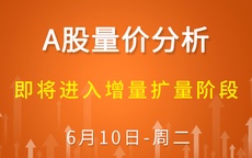 【解密量价涨跌】即将进入增量扩量阶段 6-10