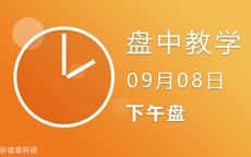 2点线上解盘（盘中）09-08