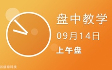 9点50分解盘（盘中）09-14