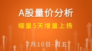 【解密量价涨跌】缩量5天增量上扬 7-10