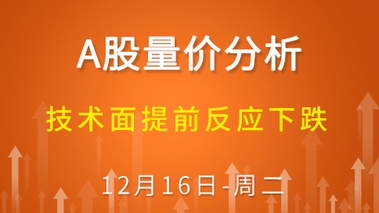 【解密量价涨跌】周三前后会大变动 12-16