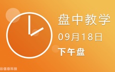 2点线上解盘（盘中）09-18